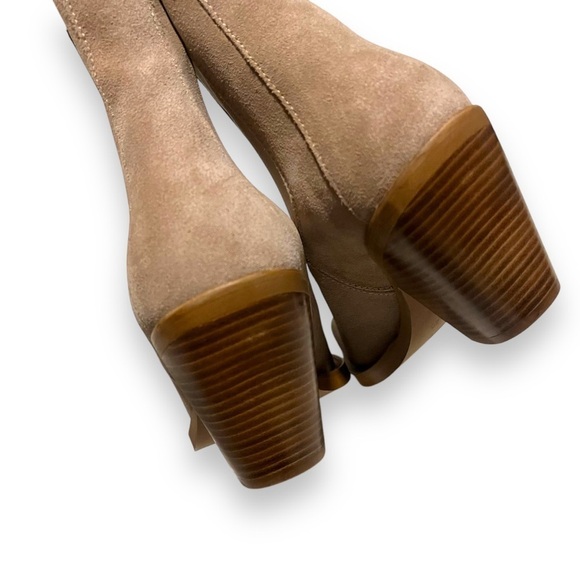 Toral Revolve Suede Ankle Booties Size 40 Western Beige Excellent Condition - Picture 4 of 6